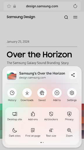 Samsung Internet Browser